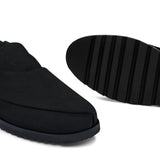 Black Suede Peshawari Chappal DZ02