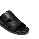 Black Cross Slipper SA32