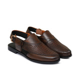 Brown Peshawari Chappal DZ62