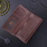 Men Leather Brown Long Wallet SF 97