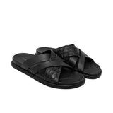 Black Strap Slipper SU06