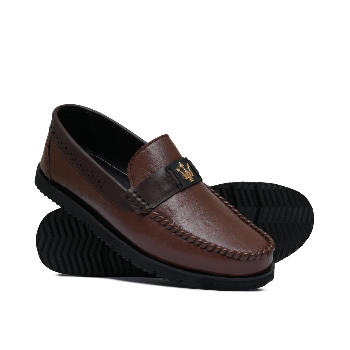 Kids' Elegant Brown Shoe Lak07