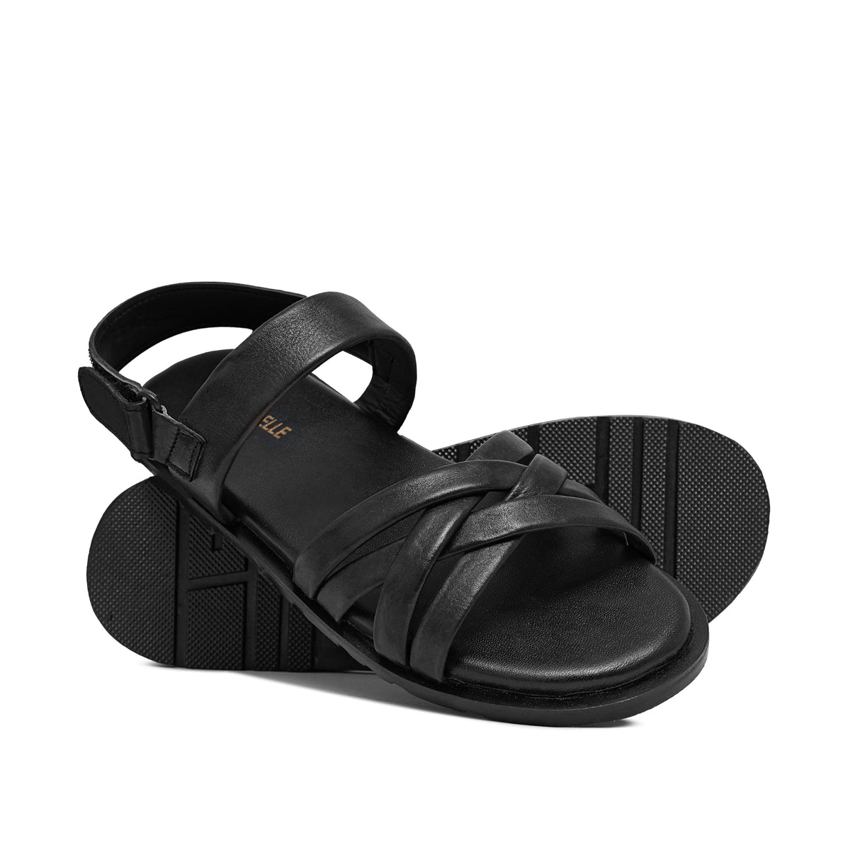 Black Belt Sandal Da45