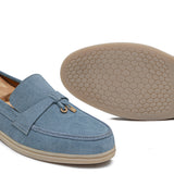 Sky Blue Tassel Shoe LU23