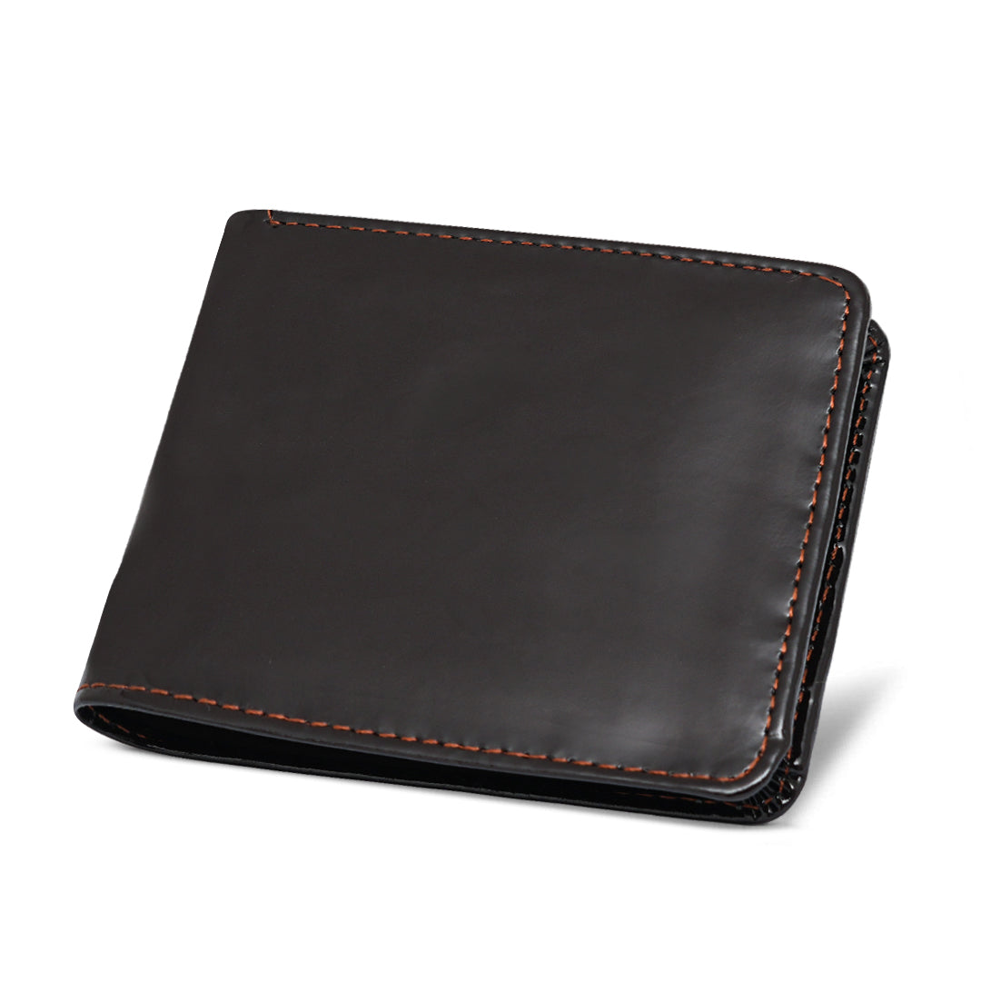 Men Leather Brown Patten Wallet CLP