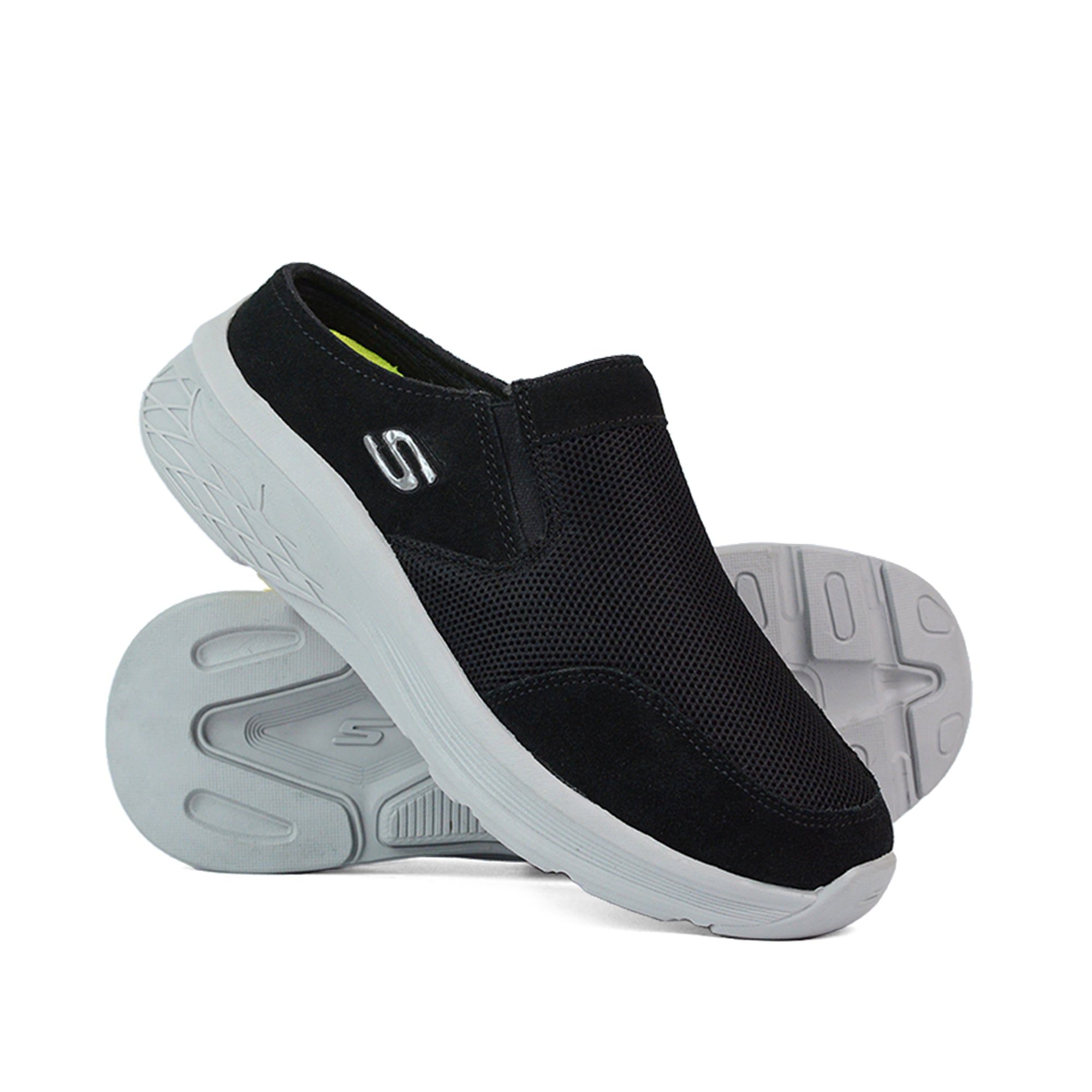 Men Premium Black Mule Sneaker NSK-0054