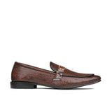 Brown Signature Buckle Shoe FZ17