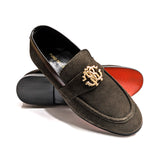 Men Formal Handmade Premium Suede Coffee Brown Shoe RSH