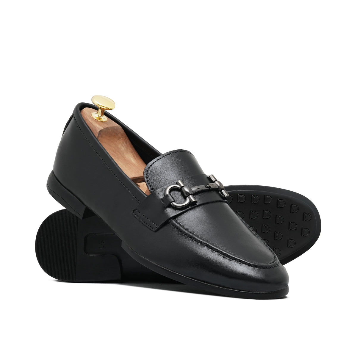 Black Buckle Shoe PJ43