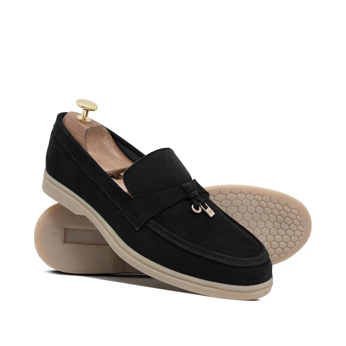 Black Tassel Shoe LU24