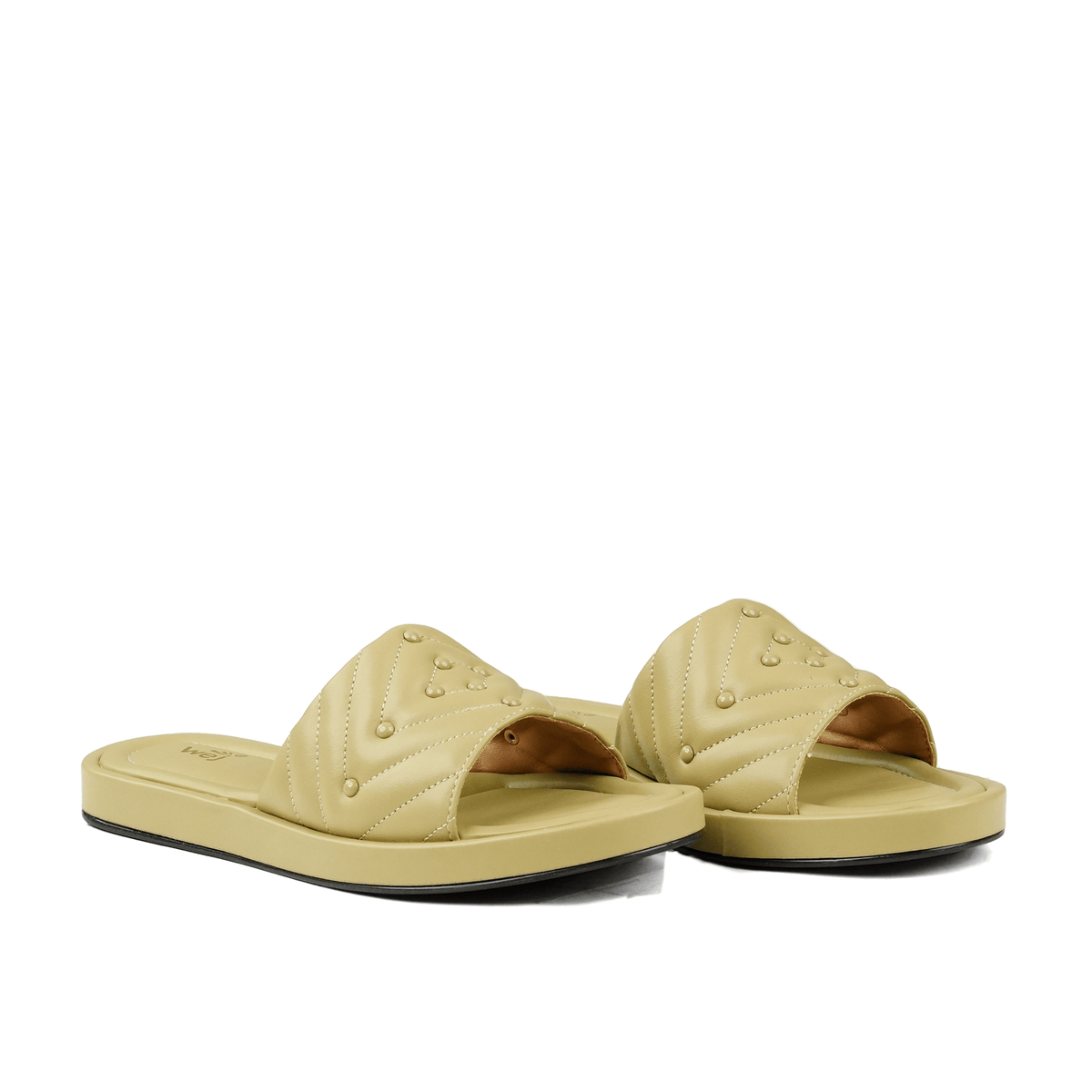 Olive Comfy Slippers WC05