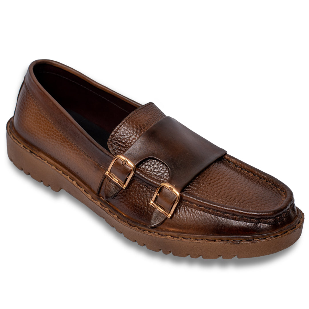 Two Monk Mild Leather Shoe PJ18