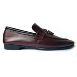 Men Formal Premium Brown Tassel Textured Logomix004