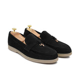 Black Tassel Shoe LU24