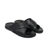 Black Cross Slipper SA157