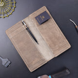 Men Leather Long Wallet CB-CP
