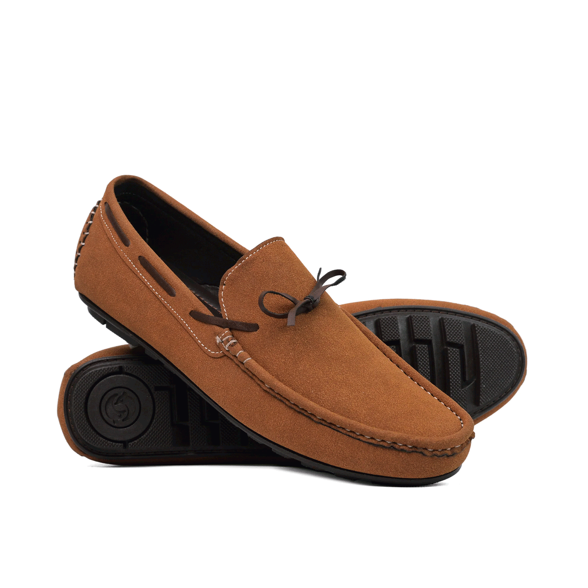 Brown Suede Loafer LS71