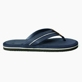 Men Slippers Flip Flop Comfortable Blue White