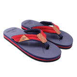 Men Slippers Flip Flop Comfortable Blue Red B1  8014