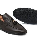 Brown Tassel Folding Shoe FS07