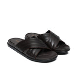 Brown Leather Slipper GT28