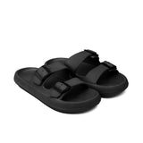 Men Pillow Slide Slipper Black OMR-010