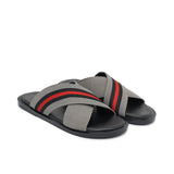 Grey Suede Slipper SZ18
