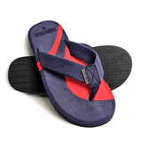 Men Slippers Flip Flop Comfortable Blue Red B1