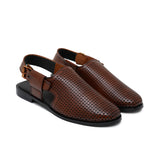 Brown 2-Tone Sandal DZ17