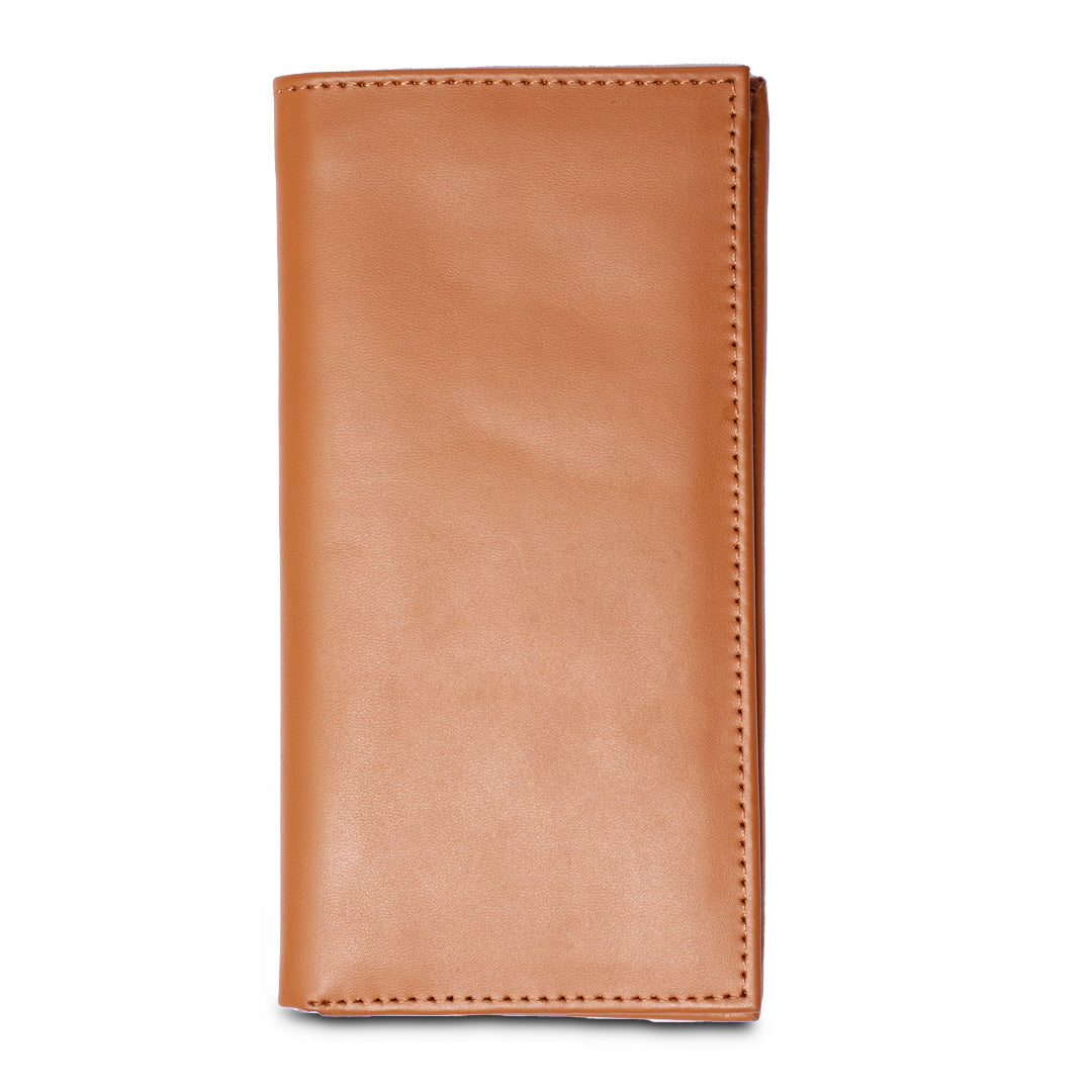 Long Light Brown Wallet For Men