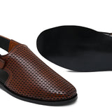 Brown 2-Tone Sandal DZ17