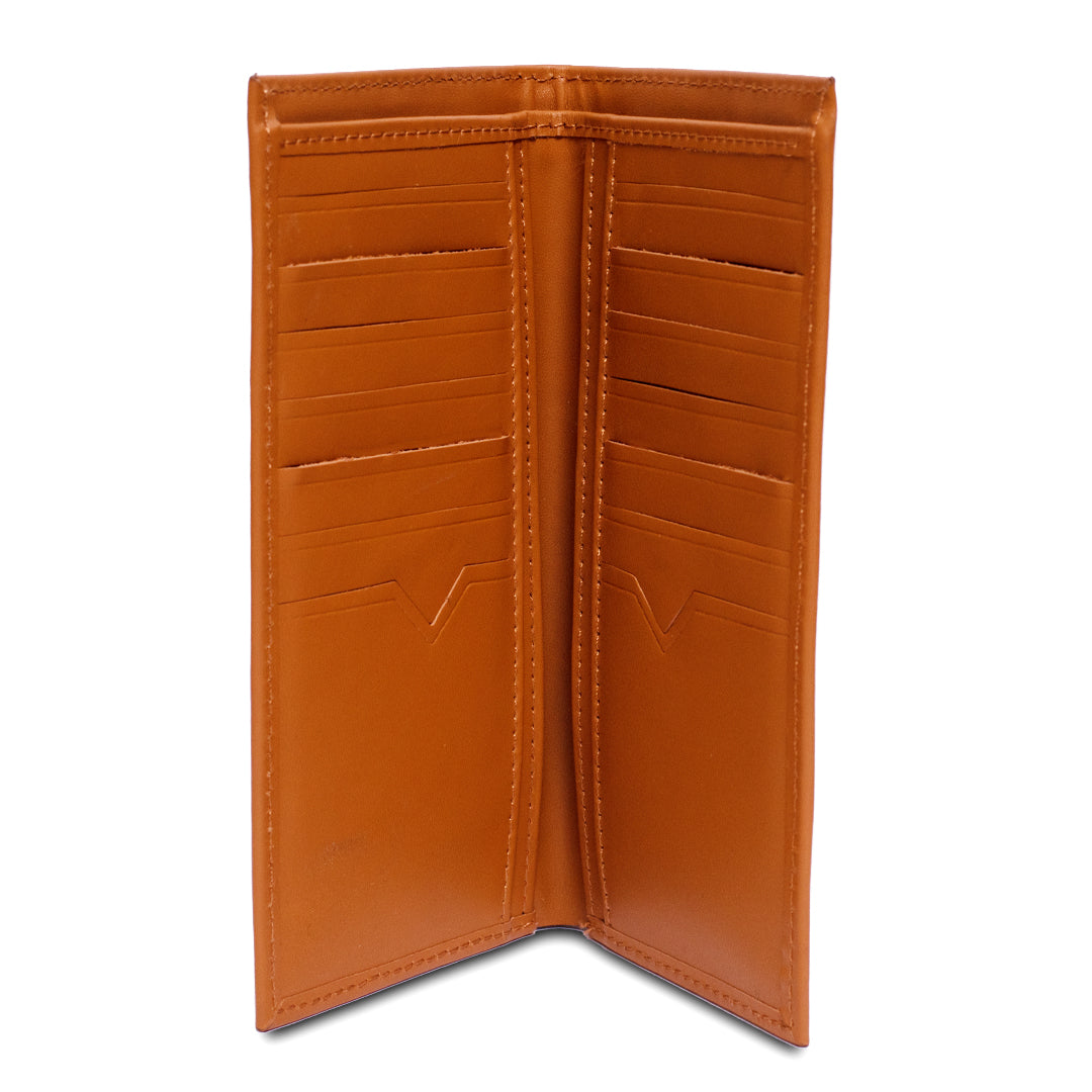 Long Light Brown Wallet For Men