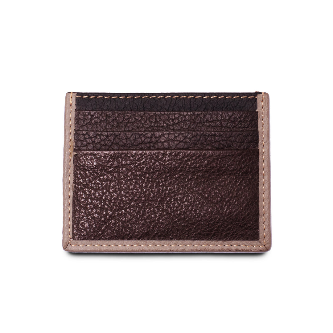 Premium Brown Leather Card Holder for Men
