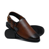 Brown 2-Tone Sandal DZ17