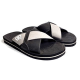 Men Slippers Flip Flop Comfortable Black Grey B4