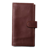 Long Dark Brown Wallet For Men