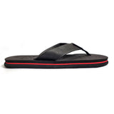 Men Slippers Flip Flop Comfortable Black B6   8025