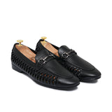 Black Woven Shoe PA75
