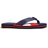 Men Slippers Flip Flop Comfortable Blue Red White B7