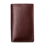 Long Dark Brown Wallet For Men