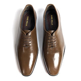 Men Formal Brown  Lace Pure Leather Shoe  JAV01