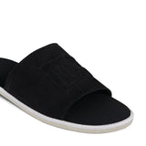 Imported Black Suede Slipper SH01