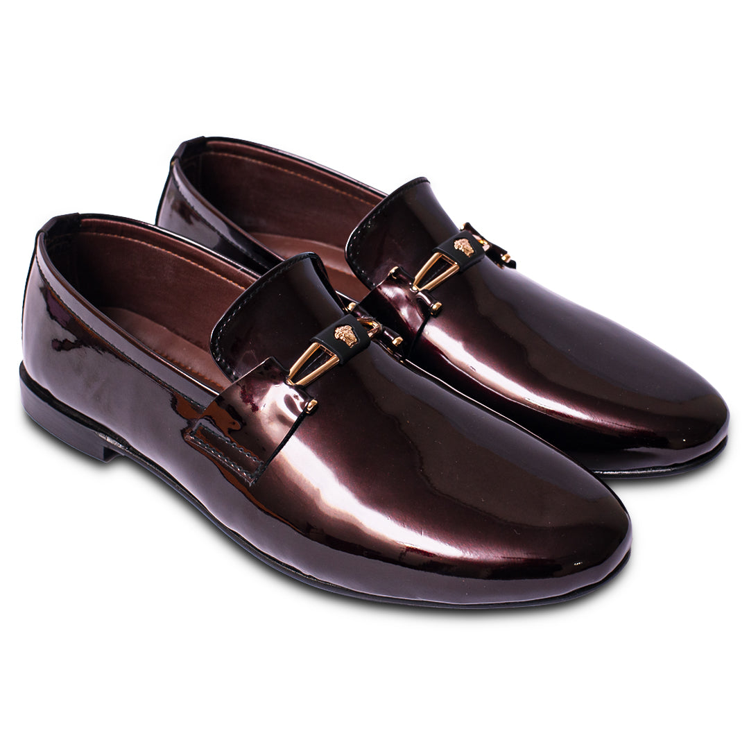 Brown Patent Shoe FN05