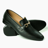 Classic Black Buckle Shoe FT04