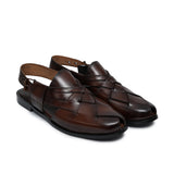 Brown Woven Sandal GT36