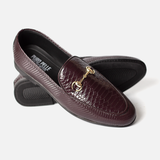 Men Formal Synthetic Leather Brown Shoe 1484