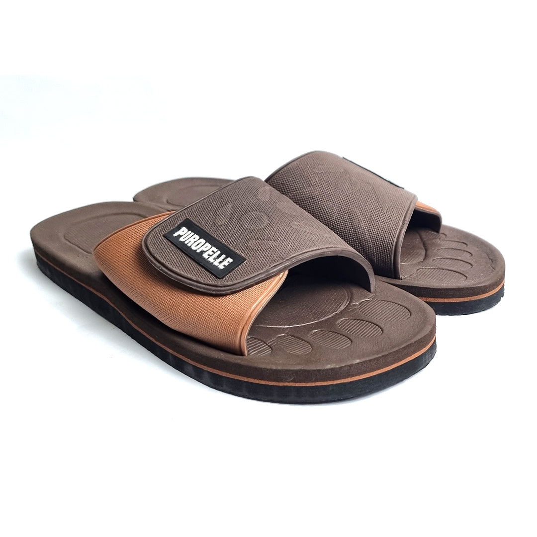 Men Slippers Flip Flop Comfortable Brown Tan X3