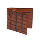 Men Brown Leather Wallet 597C