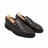 Brown High Sole Shoe PJ50