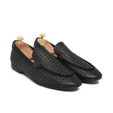Green Perforated Folding Shoe PA59